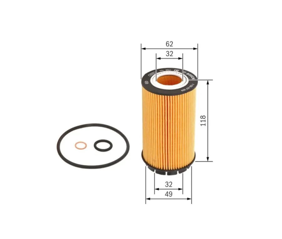 LỌC DẦU ĐỘNG CƠ BOSCH P7069