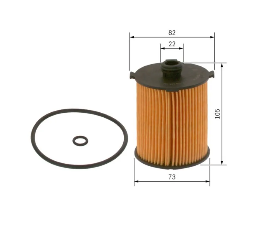 LỌC DẦU ĐỘNG CƠ BOSCH P7152