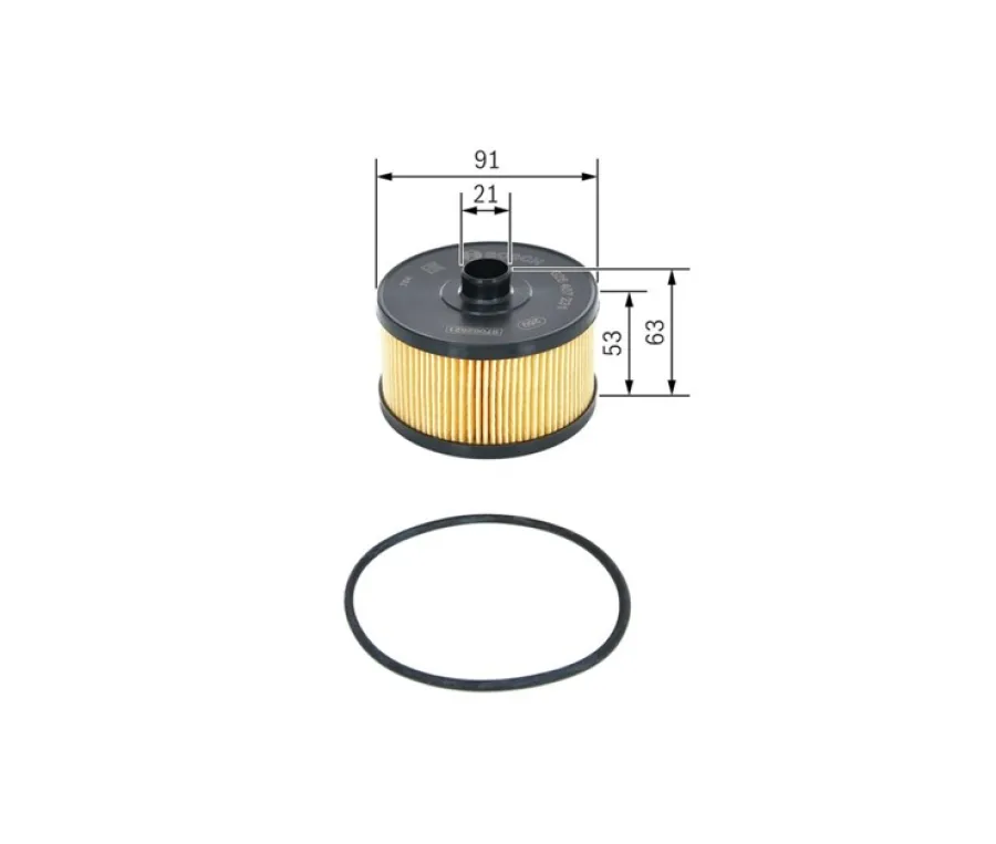 LỌC DẦU ĐỘNG CƠ BOSCH P7231